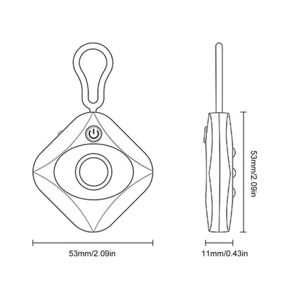 Anti Spy Hidden Camera Detector With Keychain