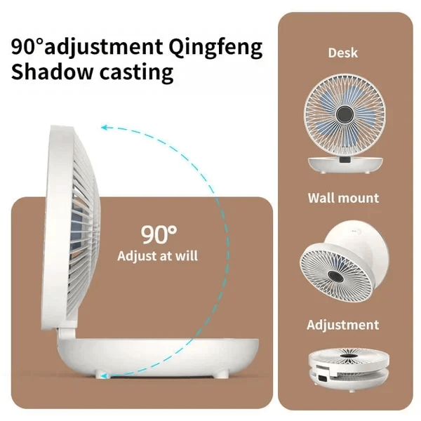 🔥Hot Sale 🔥Portable wall-mounted fan👍