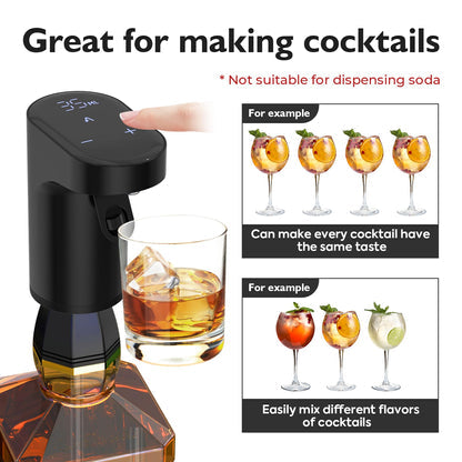 Electric Wine And Whiskey Measuring Dispenser