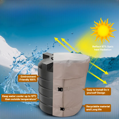 ❤️ FLAT 50% OFF 🏷️ -Climate Protect Water Tank Insulation Cover