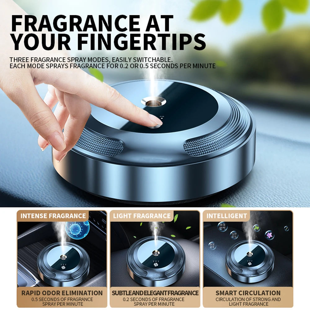 Smart Automatic Car Premium Aroma Diffuser - ( Buy 1 + Get 3 Refills Free )