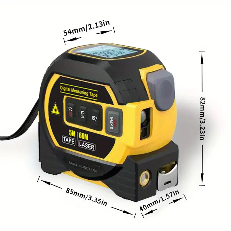 Digital Multipurpose Laser Measure Tape ( BUY 1 GET 1 FREE )