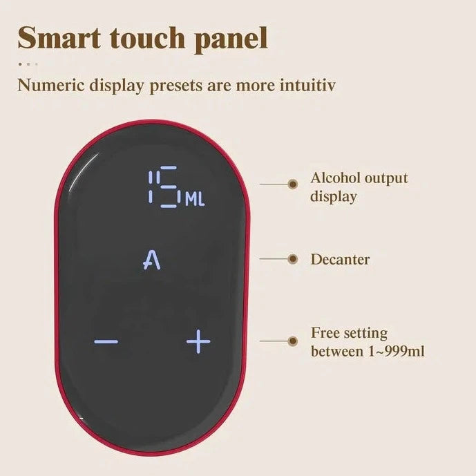 Electric Wine And Whiskey Measuring Dispenser