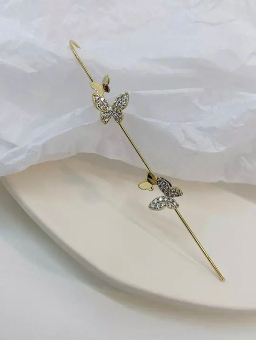 Elegant Butterfly Earcuff