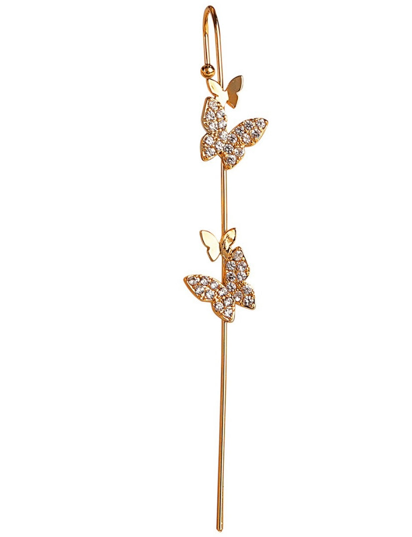 Elegant Butterfly Earcuff