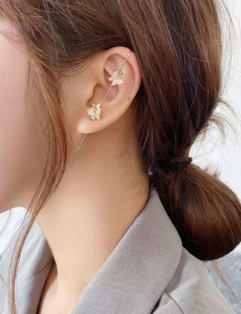 Elegant Butterfly Earcuff