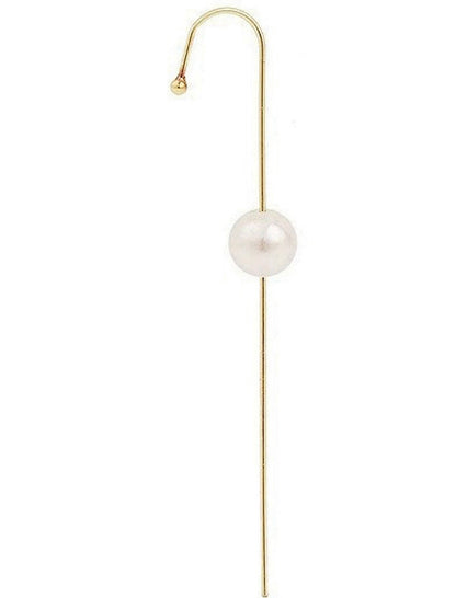 Single Pearl Earcuff