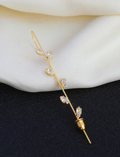 Elegant Leaf Petal Earcuff