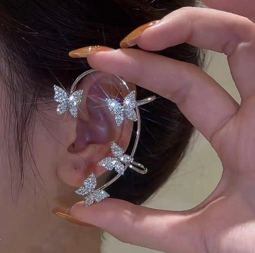 Elegant Butterfly Earcuff